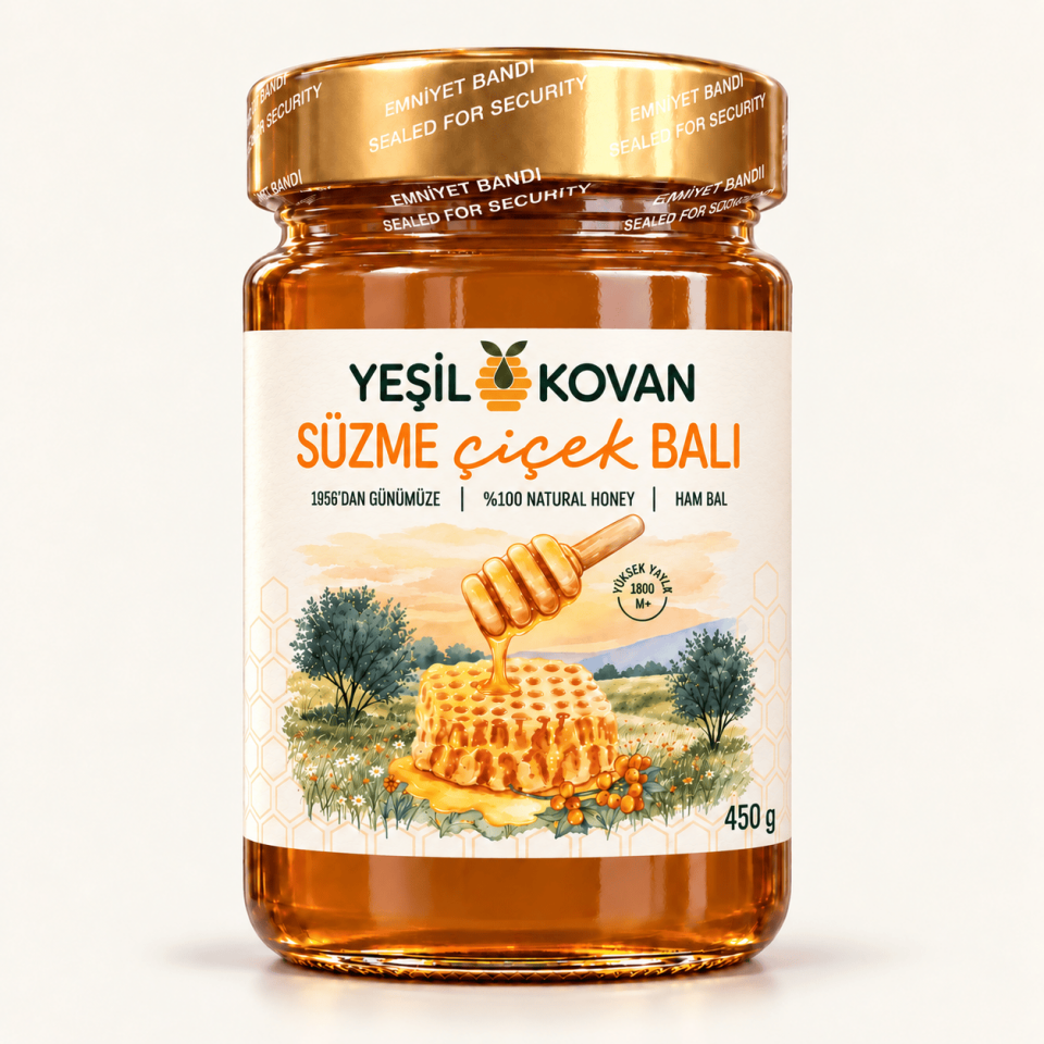 Yüksek Yayla Çiçek Balı - Süzme