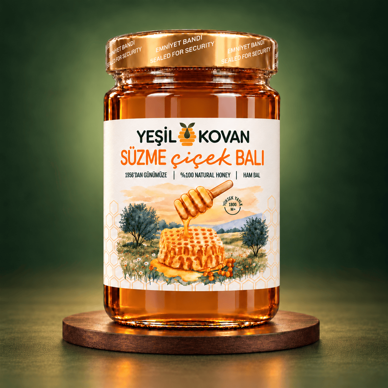 Yüksek Yayla Çiçek Balı - Süzme