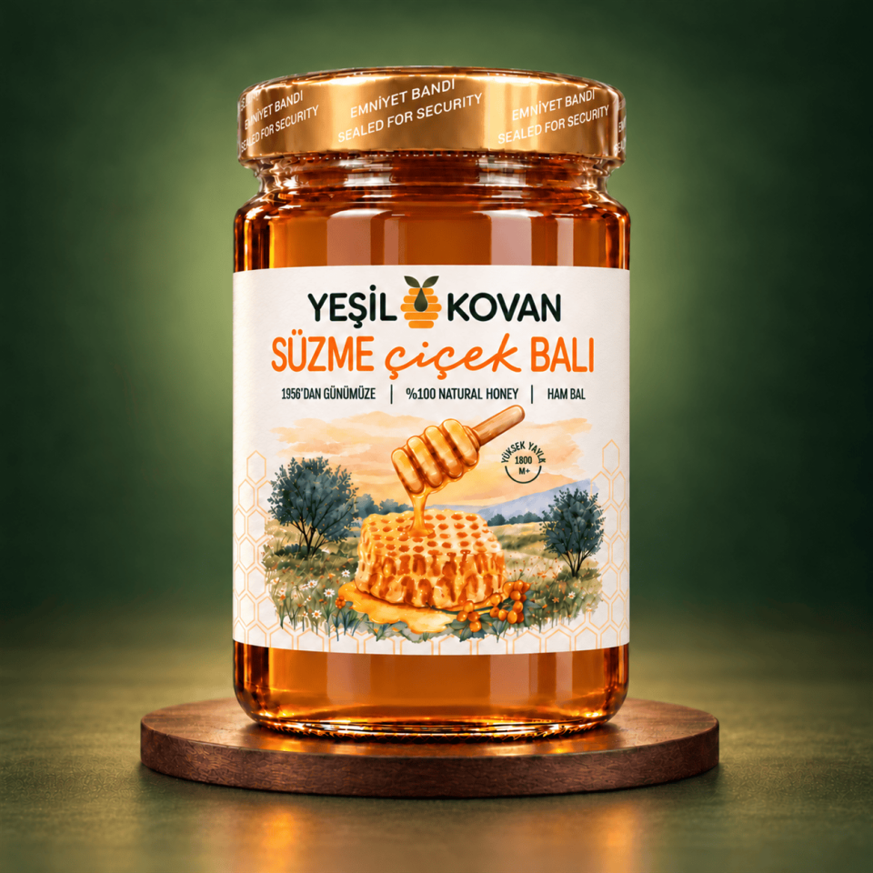 Yüksek Yayla Çiçek Balı - Süzme