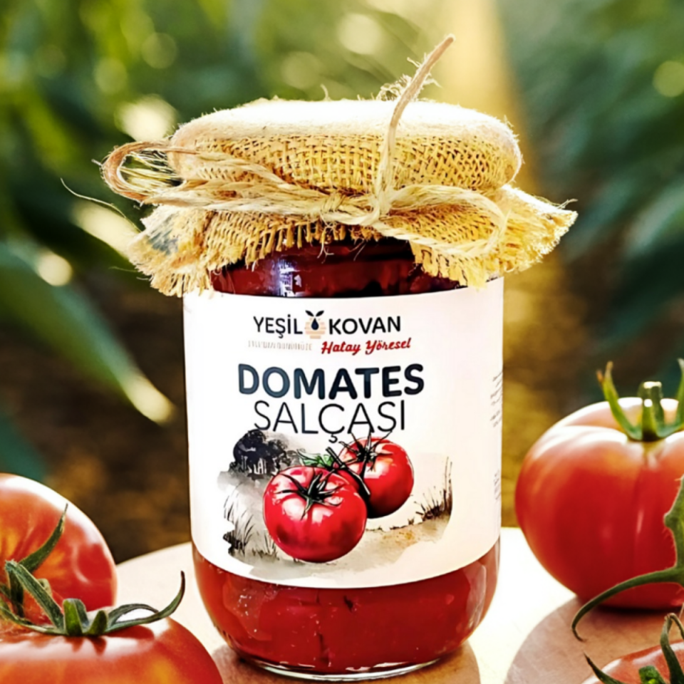 Domates Salçası 650 Gr - Cam Kavanoz