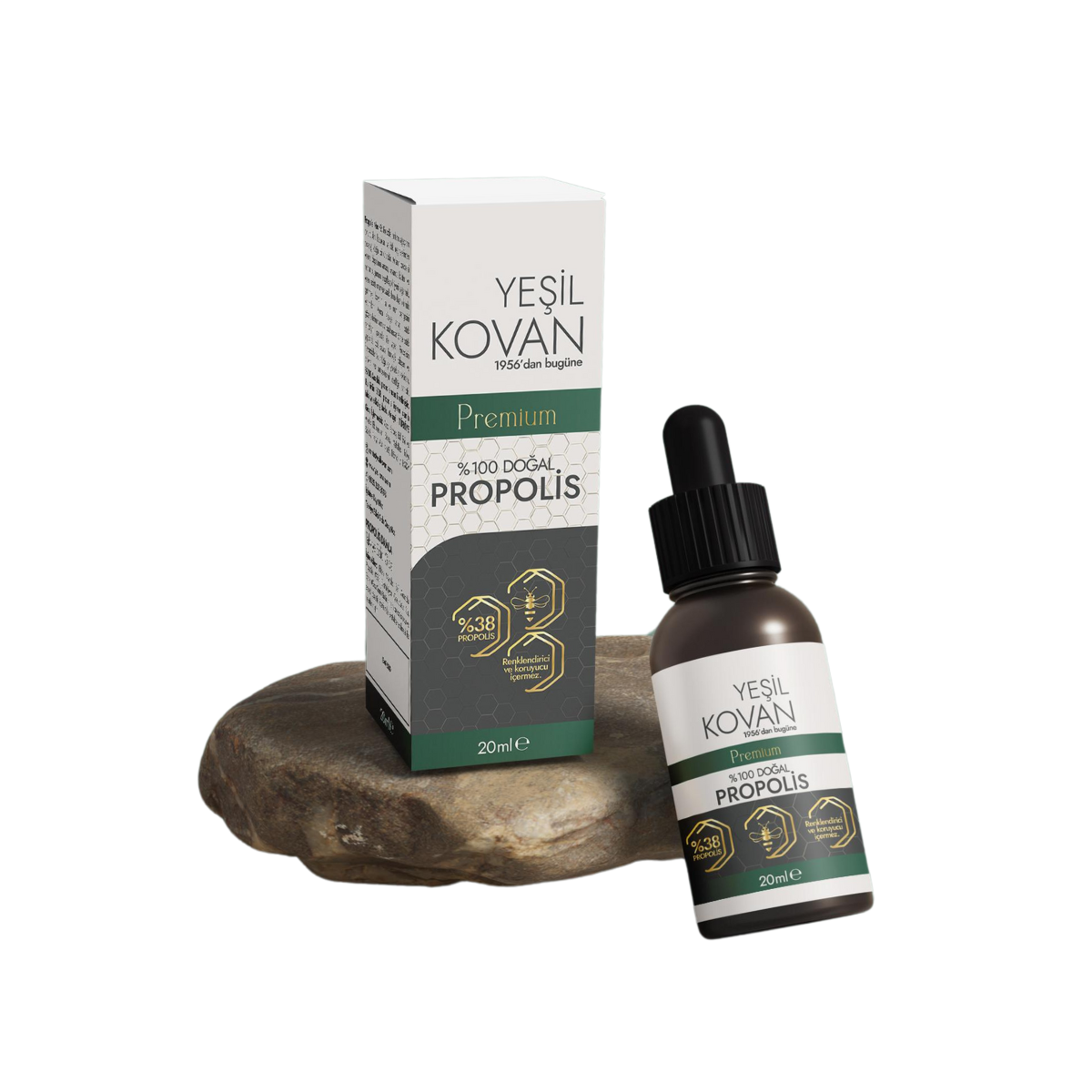 Propolis Sprey 20 ml - Alkol Bazlı (Gıda Sınıfı)